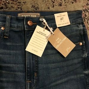BNWT Jcrew Point Sur Denim